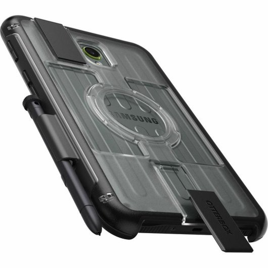 Funda OtterBox Universe pour Samsung Galaxy Tab Active 5, transparente/noire