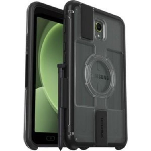 Funda OtterBox Universe pour Samsung Galaxy Tab Active 5, transparente/noire