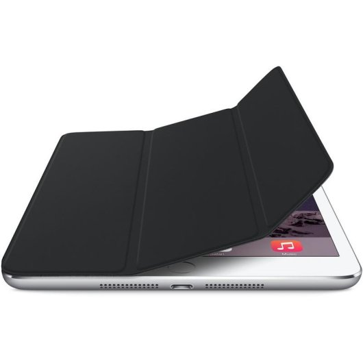 Funda Smart Cover para iPad mini, Apple, Negra, Poliuretano