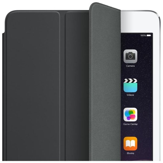 Funda Smart Cover para iPad mini, Apple, Negra, Poliuretano