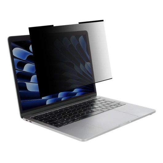 Filtro di privacy magnetico Mobilis per MacBook Air 15.3" Anti-luce blu e Antiriflesso