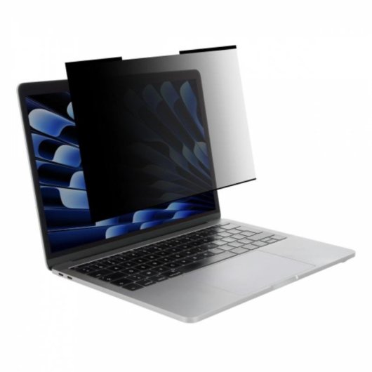 Filtro di privacy magnetico Mobilis per MacBook Air 15.3" Anti-luce blu e Antiriflesso
