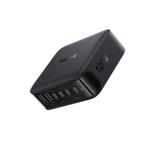 Cargador Baseus E0120T00 120W Negro Carga Rápida Universal