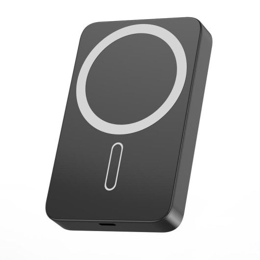Power Bank Kabellos Leotec 10000mAh 20W Schwarz