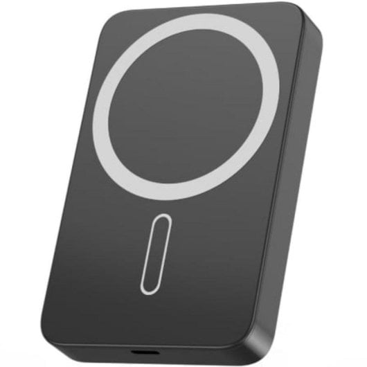 Power Bank Kabellos Leotec 10000mAh 20W Schwarz