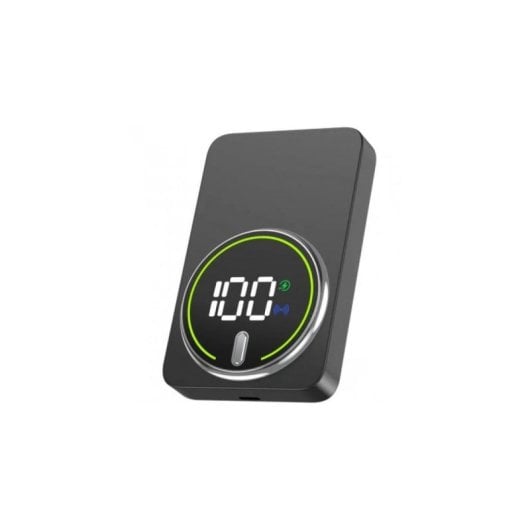 Power Bank Kabellos Leotec 10000mAh 20W Schwarz