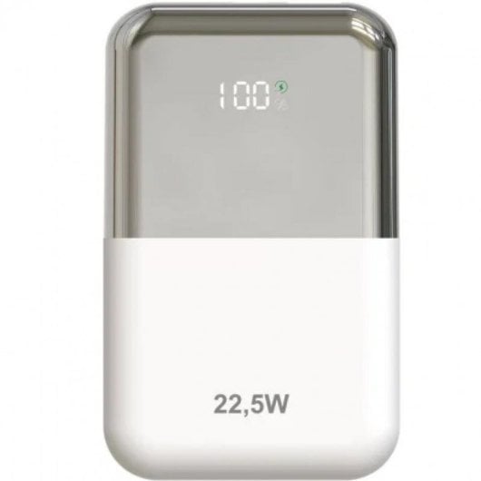 Externe Batterie Leotec Power Bank 10000mAh 22.5W USB-C und USB-A