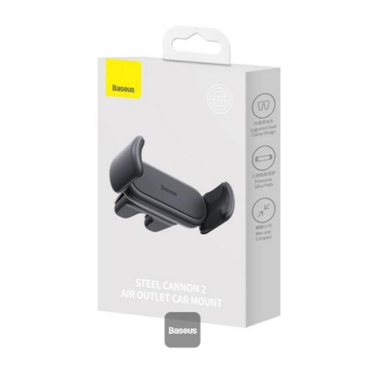 Soporte Activo para Móvil Baseus SUGP000001 Coche Negro 5.4" a 6.7"