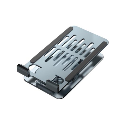 Suporte Móvel Conceptronic THANA08G Dobrável Rotação 360° Altura Ajustável Prateado