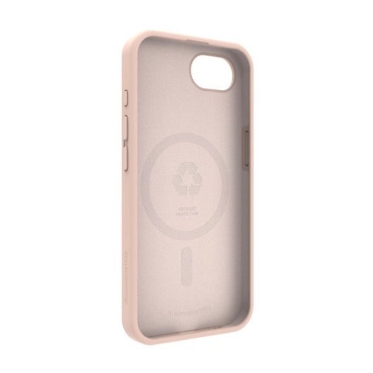 Funda para móvil dbramante1928 Monaco Cover Silicona Rosa para iPhone 17e/16e
