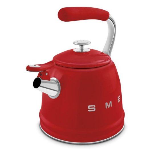 Tetera Smeg WKF01RD 2,3 L Rouge Acier Inoxydable