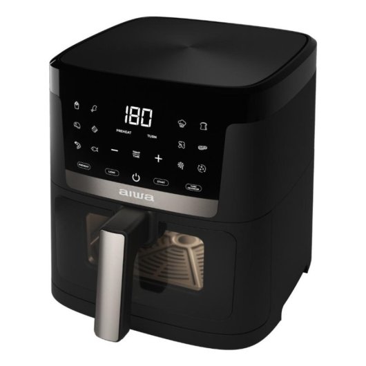 Airfryer Aiwa CHUKUMA 7L 1800W Touch 12 Programma's Venster