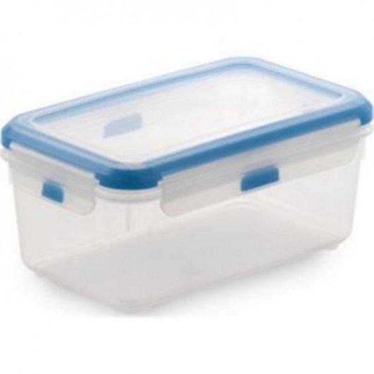 Hermetischer Behälter SP Berner Super Lock Rechteckig 0,38 L Blau