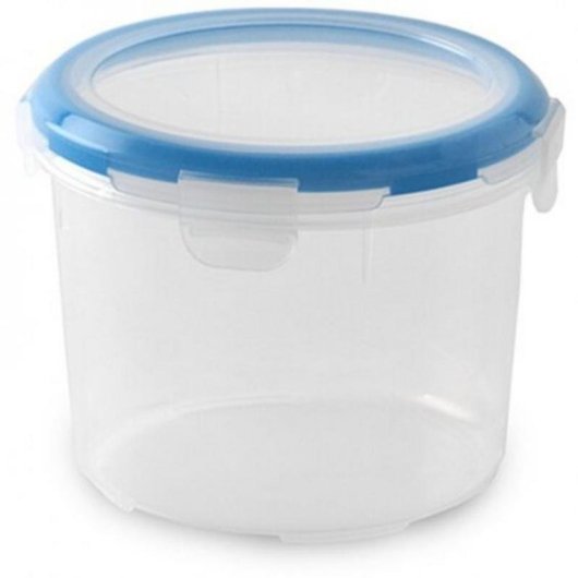 Hermetischer Behälter Super Lock Rund 1,7 L SP Berner Blau Durchsichtig