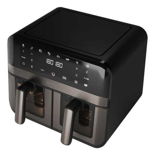 Airfryer Aiwa AFR-9000 Double Panier 9L 2400W 8 Programmes