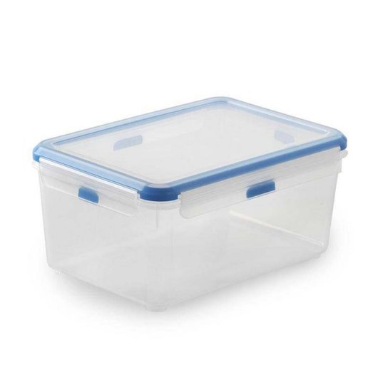 Dichter Behälter SP Berner Super Lock 5 L Quadrat Blau Durchsichtig