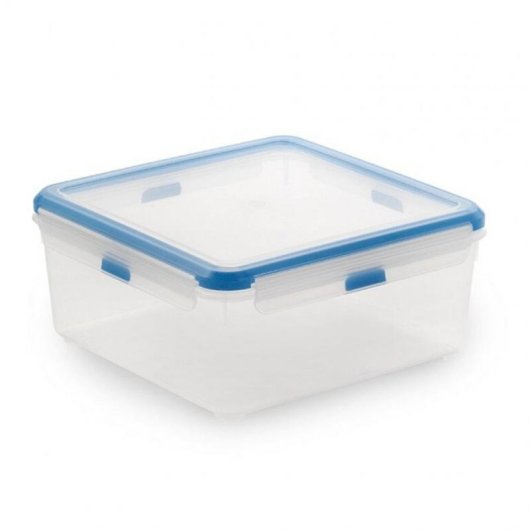 Dichter Behälter SP Berner Super Lock 5 L Quadrat Blau Durchsichtig