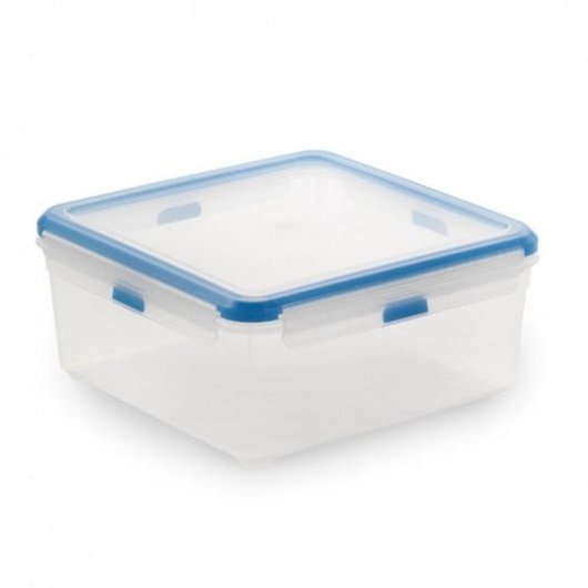 Dichter Behälter SP Berner Super Lock 5 L Quadrat Blau Durchsichtig