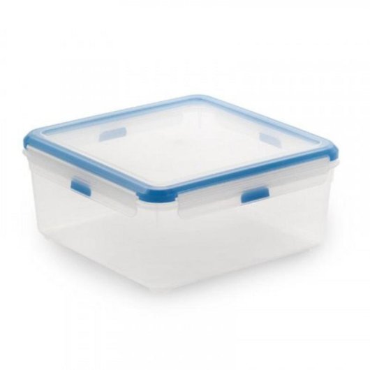 Dichter Behälter SP Berner Super Lock 5 L Quadrat Blau Durchsichtig
