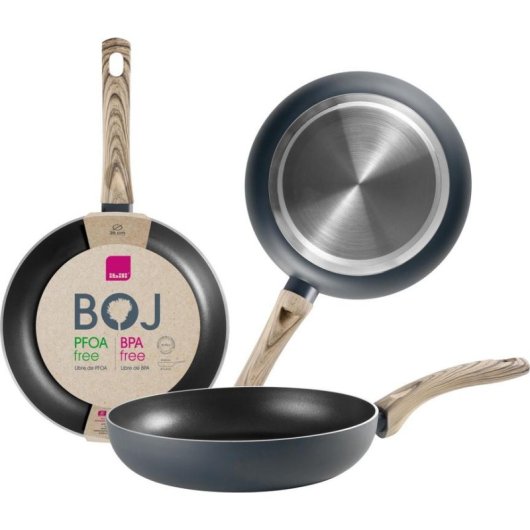 Ibili BUX Pfanne 18 cm Keramik Multi-Gas Induktion Schwarz