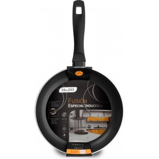 Pfanne Ibili 450020 Fusion 20 cm Multiuse Schwarz Edelstahl Keramik