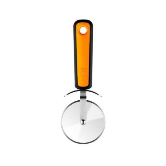 Cortapizzas BRA Efficient A195018 Acero Inoxidable Negro Naranja