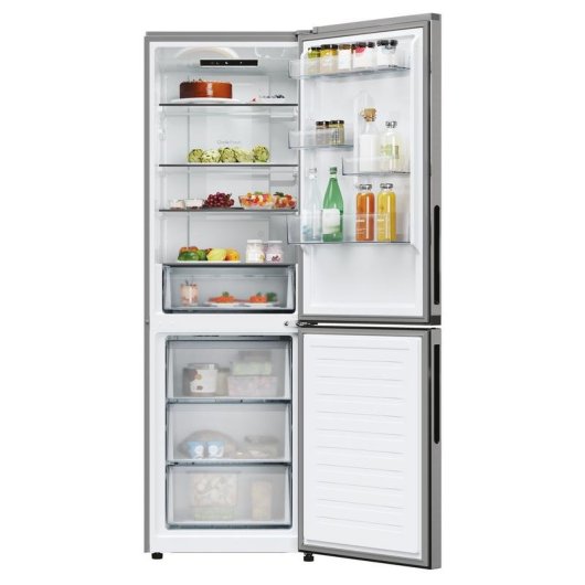 Frigorífico Combi Candy CNCQ2T618EX Defrost 185cm 355L E Inox