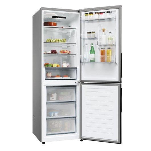Frigorífico Combi Candy CNCQ2T618EX Defrost 185cm 355L E Inox
