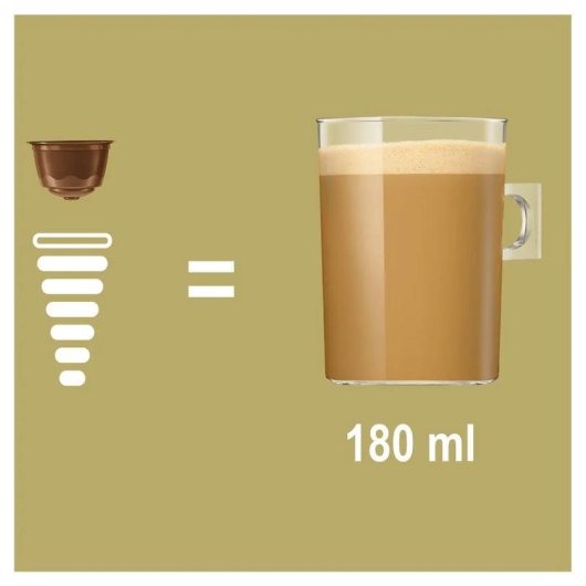 Cápsula de café NESCAFÉ Dolce Gusto Café con Leche Delicato 16 piezas
