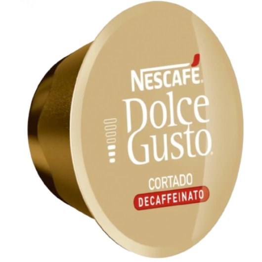 Cápsula de café Nestlé Nescafé Dolce Gusto Cortado Descafeinado 16 cápsulas
