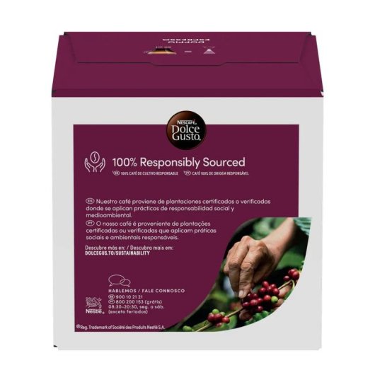 Cápsula de café Nescafé Dolce Gusto Espresso Doppio 16 tazas