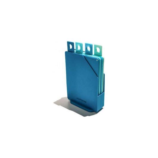 Tablas de cocina para cortar Muitomas Rectangulares de Silicona Azul