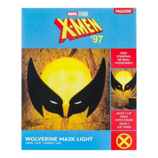 Figura Illuminata Decorativa Paladone PP12744XM Nero e Giallo USB