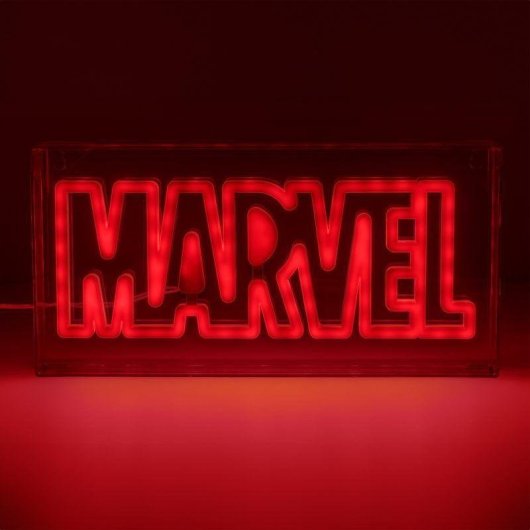 Leuchtreklame Paladone Marvel Logo LED USB 300 mm