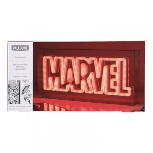 Leuchtreklame Paladone Marvel Logo LED USB 300 mm