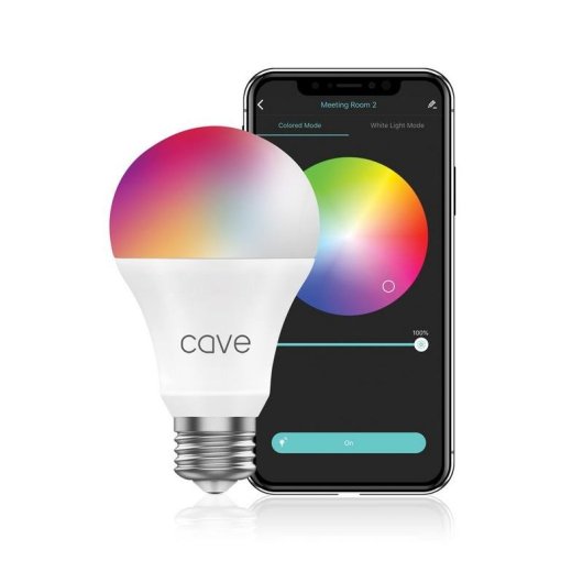 Bombilla inteligente Veho Cave Wi-Fi LED E27 multicolor