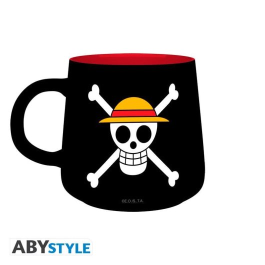 Taza ABYSTYLE One Piece Luffy Set 0,32 L Multicolor