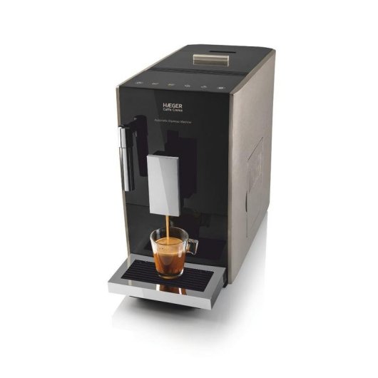 Máquina de café expresso automática Haeger CM-AUT.012A 1,2 L 19 Bares com moinho integrado
