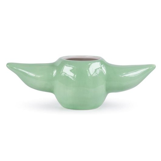 Taza Pyramid Star Wars The Mandalorian The Child 0,4 L Cerámica Negra Coral Verde