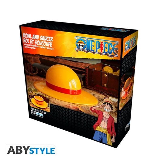 Set cuenco et platillo One Piece Monkey D. Luffy ABYSTYLE
