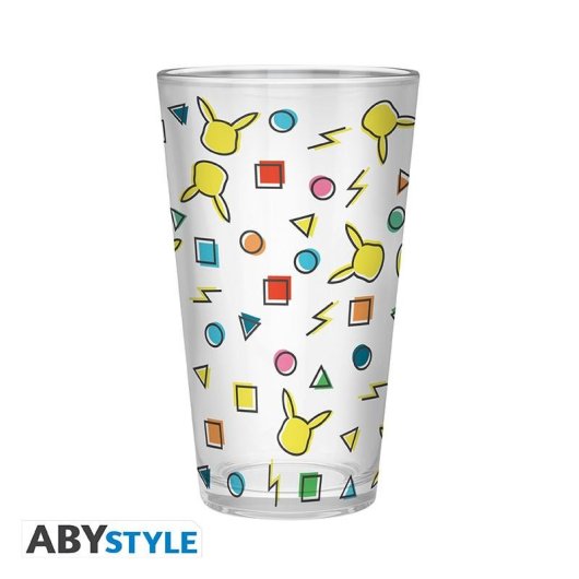 Vaso ABYstyle Pokémon Pikachu 400 ml Vidrio Multicolor