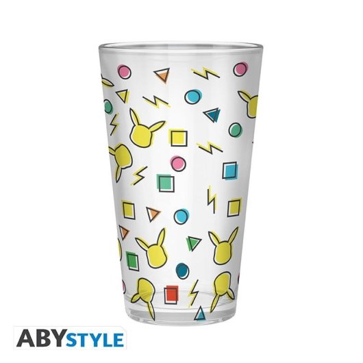 Vaso ABYstyle Pokémon Pikachu 400 ml Vidrio Multicolor