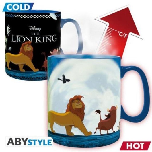 Taza ABYstyle Disney El Rey León 460 ml Cerámica Multicolor
