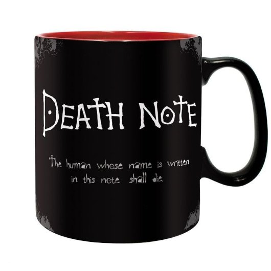 Tazza ABYstyle Death Note Sencillo 0,46 L Nero e Bianco