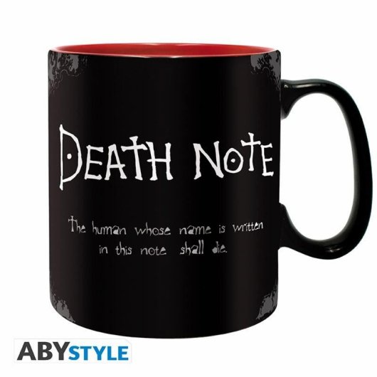 Tazza ABYstyle Death Note Sencillo 0,46 L Nero e Bianco