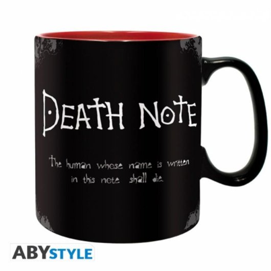 Tazza ABYstyle Death Note Sencillo 0,46 L Nero e Bianco