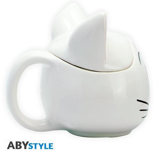 Taza ABYstyle Sailor Moon Artemis 0,35 L Cerámica con Tapa