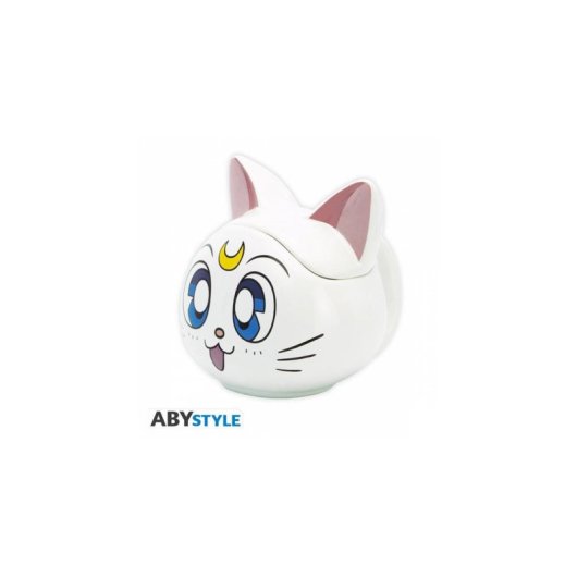 Taza ABYstyle Sailor Moon Artemis 0,35 L Cerámica con Tapa