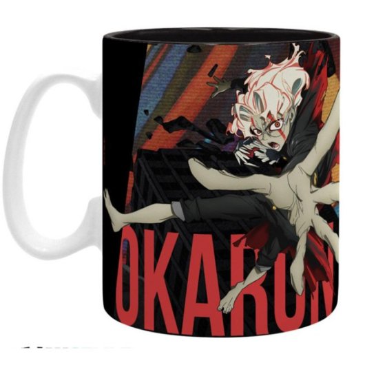 Taza ABYSTYLE DAN DA DAN Infernal Duo Big Size Cerámica 460 ml Multicolor