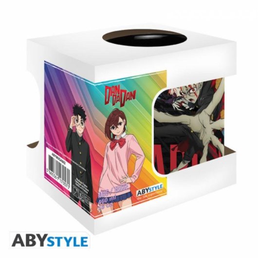 Taza ABYSTYLE DAN DA DAN Infernal Duo Big Size Cerámica 460 ml Multicolor